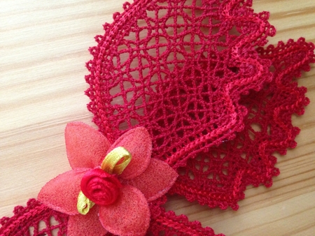 Freestanding Battenberg Lace Bow image 6