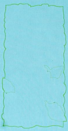 Cutwork Lace Applique Apple Blossom Panel image 2