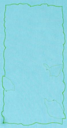 Cutwork Lace Applique Apple Blossom Panel image 2