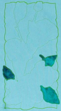 Cutwork Lace Applique Apple Blossom Panel image 5