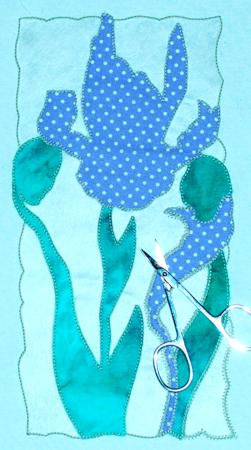 Cutwork Lace Applique Daffodil Panel image 8