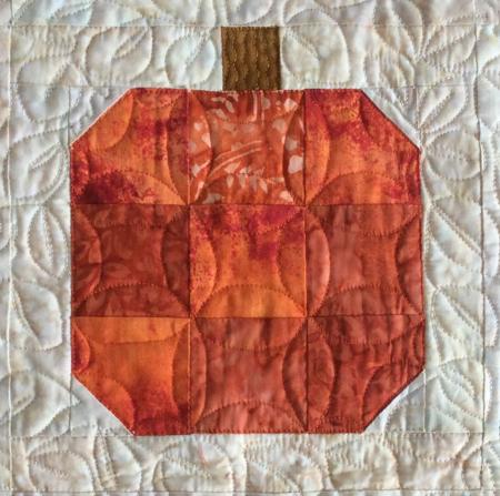 Cats and Leaves Quilted Table Topper image 5