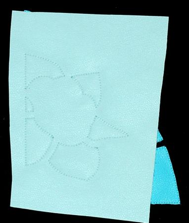 Stained Glass Applique Daffodil Panel image 6
