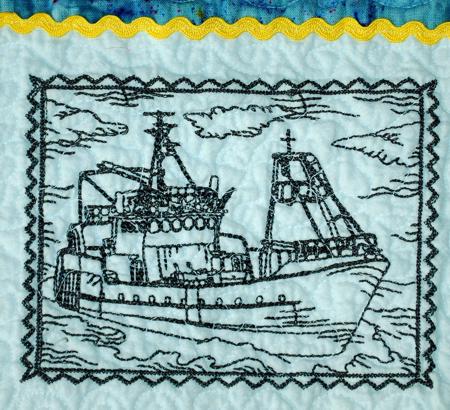 Fishing Boat Nautical Table Mats image 4