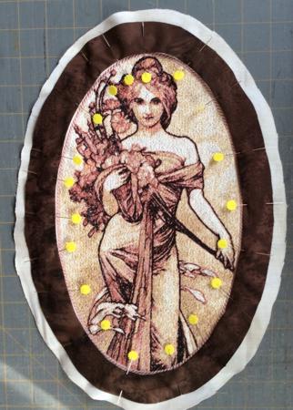 Alphonse Mucha Art Quilt image 7