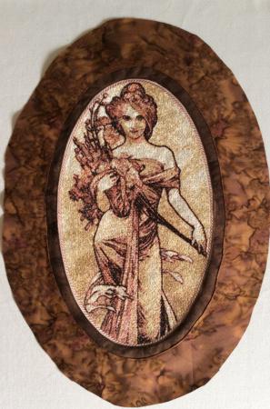 Alphonse Mucha Art Quilt image 13