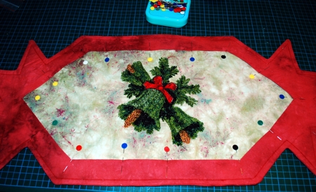 Evergreen Christmas Bells Table Runner image 15