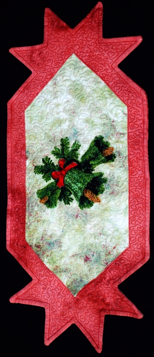 Evergreen Christmas Bells Table Runner image 17