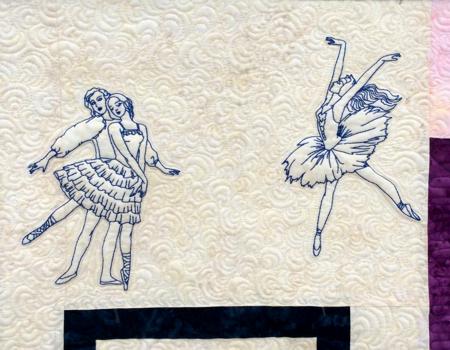 Ballet, Ballet Coloring Wall Quilt image 7