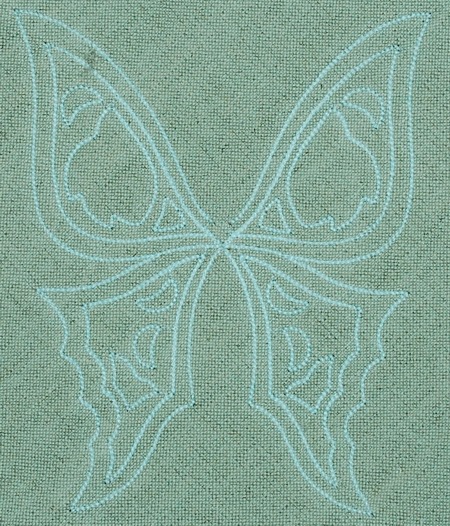 Butterfly Cutwork Lace image 2