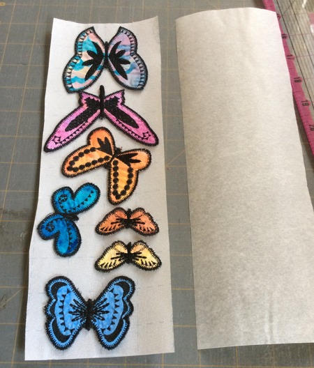 Quilted Tablerunner with Butterfly Applique image 3