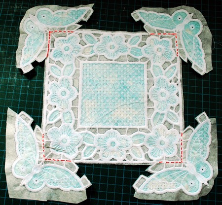 Butterfly Cutwork Lace Doily image 7
