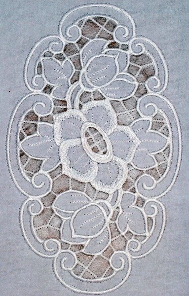 Cutwork Lace Primrose Doily or Insert image 4