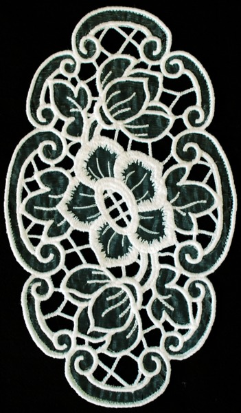 Cutwork Lace Primrose Doily or Insert image 9