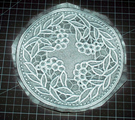 Freestanding Ash Berry Doily or Insert image 2