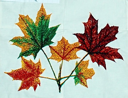 Maple Leaf Table Topper image 2