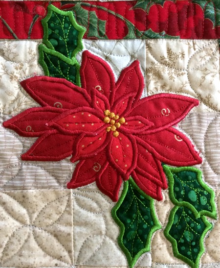 Poinsettia Applique image 1