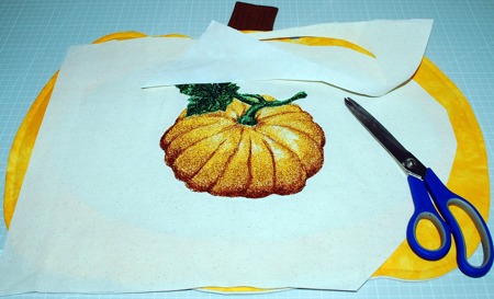 Pumpkin Place Mat or Table Topper image 12