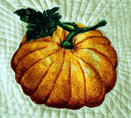 Pumpkin Place Mat or Table Topper image 2