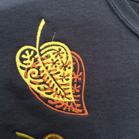 Autumn-Themed Sweatshirt Makeover image 3