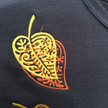 Autumn-Themed Sweatshirt Makeover image 3