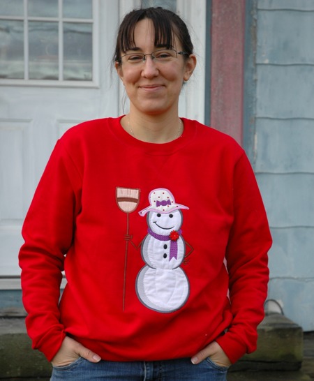 Winter-Themed Snowman Sweatshirts image 3