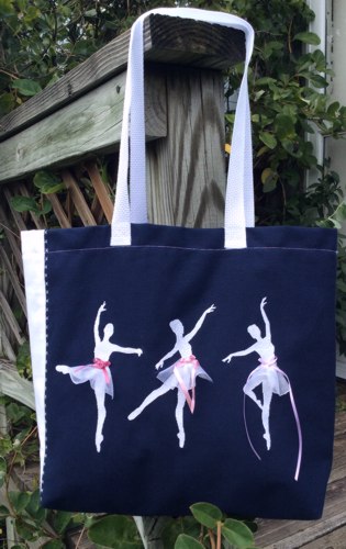 Ballerina Tote Bag image 1