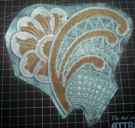 Cutwork Anemone Doily #22621 image 6