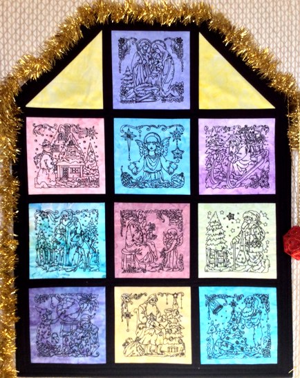 Christmas Window Wall Quilt image 7