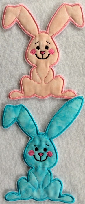 Easter Rabbit Applique image 1