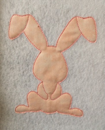 Easter Rabbit Applique image 4