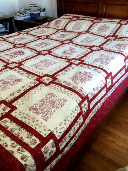 Medieval Tapestry Bed Quilt