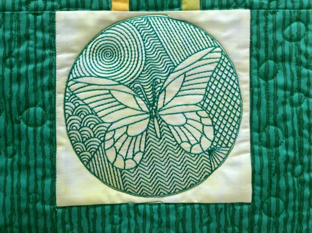 Butterfly Quilted Tablerunner image 6