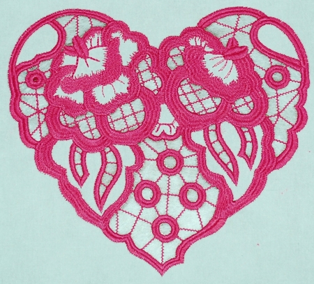 Cutwork Lace Heart image 5