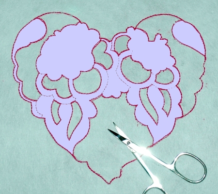 Cutwork Lace Heart image 9
