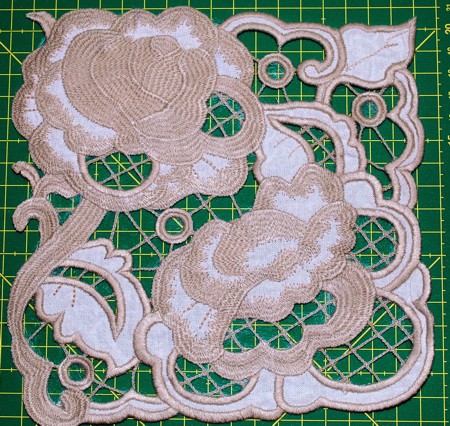 Cutwork Rose Square image 11