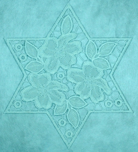 Cutwork Lace Flower Star image 5