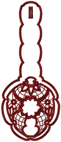 Cutwork Lace Decorative Towel Holder image 2