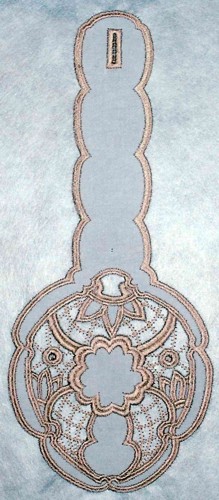 Cutwork Lace Decorative Towel Holder image 6