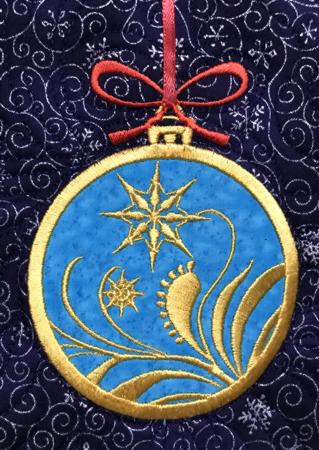 Applique Christmas Balls image 4