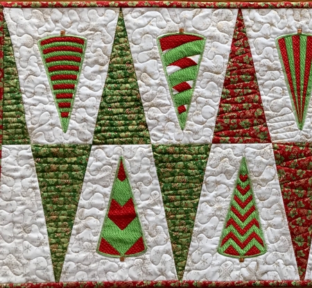 Christmas Tree Quiled Table Runner image 10