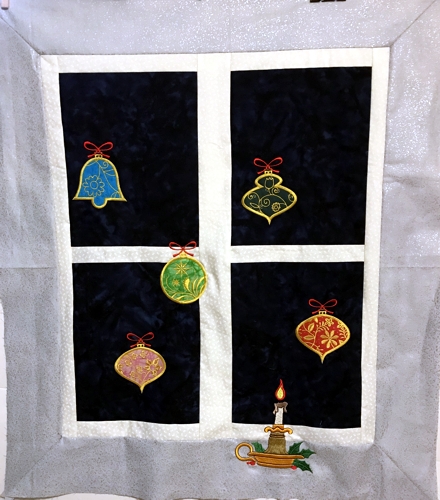 Christmas Window Wall Quilt image 3