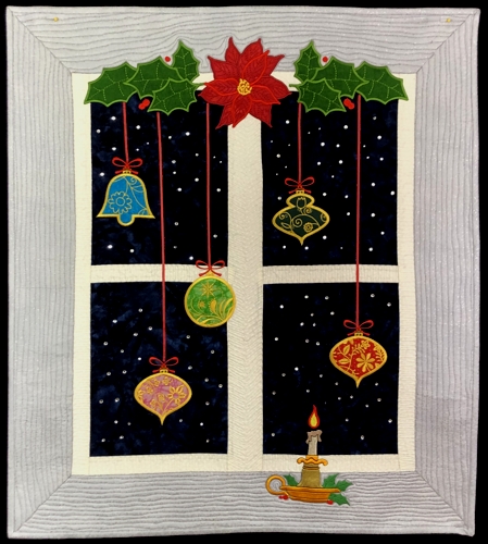 Christmas Window Wall Quilt