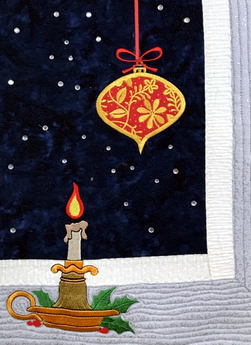 Christmas Window Wall Quilt image 5