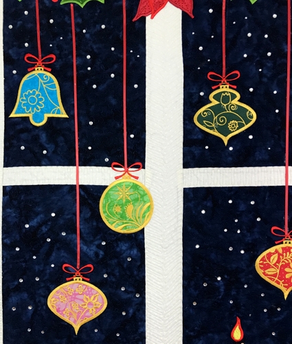Christmas Window Wall Quilt image 6