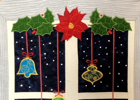 Christmas Window Wall Quilt image 7