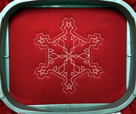 CrystalSnowflakesrs-in-the-Hoop. Instructions on how to embroider the designs image 4