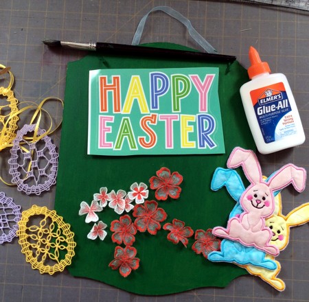 Happy Easter Door Sign image 6