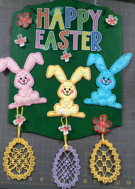 Happy Easter Door Sign image 7