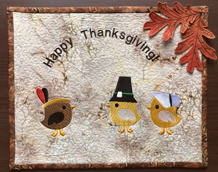 Happy Thanksgiving Wall Quilt image 6